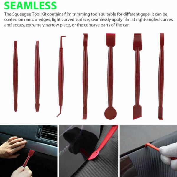 

car sponge 13pcs/set vinyl film wrapping tools sticker scraper kit auto squeegee set decal plaste accessories