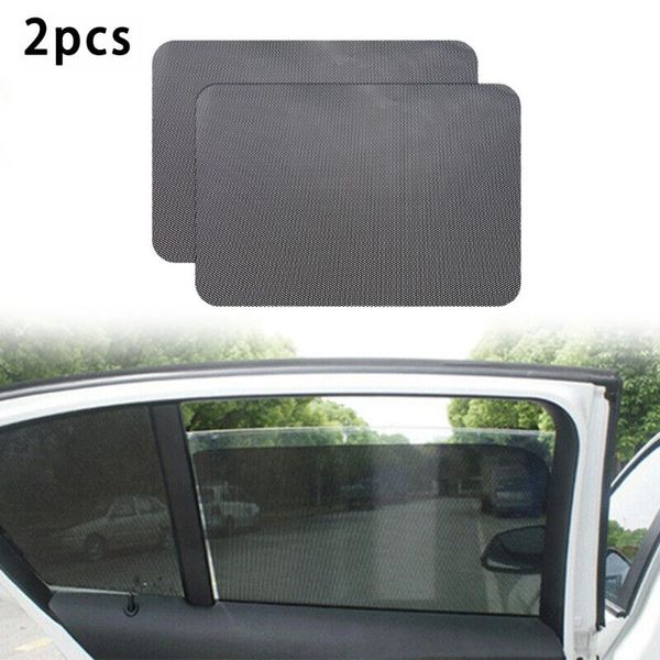 

car sunshade electrostatic adsorption side window film mesh repeatedly sticker