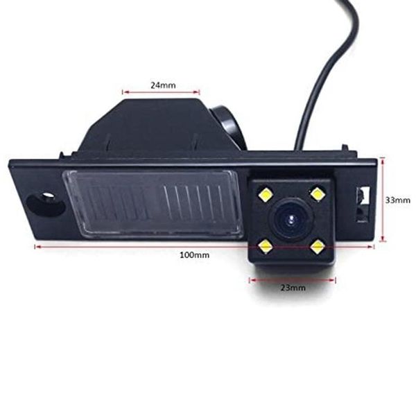 

car rear view cameras& parking sensors hd ccd camera back up reverse license plate light for ix 35