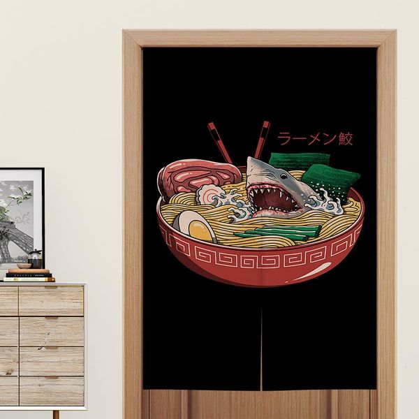 

curtain & drapes japanese style ramen door sushi restaurant decoration feng shui partition noren