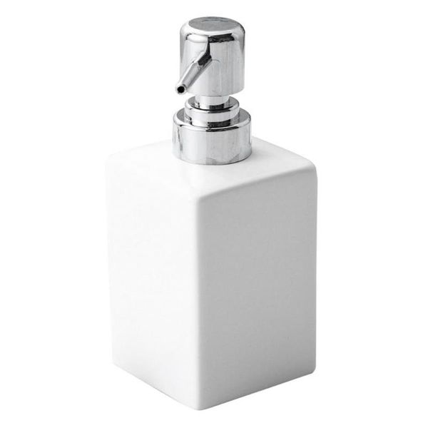 

liquid soap dispenser 320ml bathroom kitchen ceramic lotion bottle container refillable