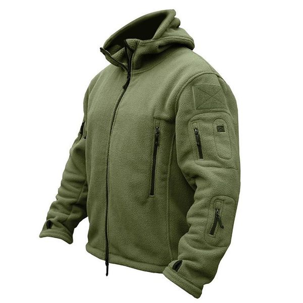 

hunting jackets tactical for men outdoor hiking camping hoodie solid color coat breathable waterproof thermal black zipper, Camo;black