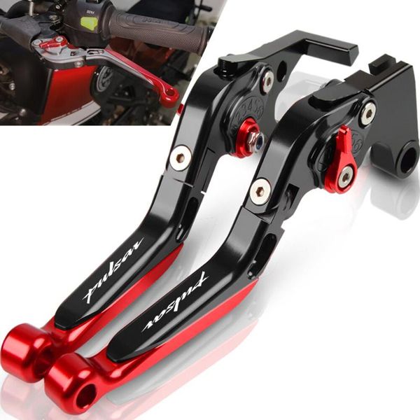 

motorcycle brakes folding adjustable clutch brake levers for bajaj pulsar 200 200ns 2014 2021