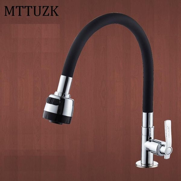 

kitchen faucets mttuzk solid brass faucet silica gel any direction rotating single cold water tap multi-color universal torneira cozinha