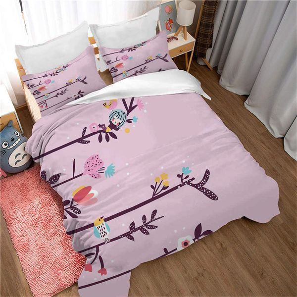 

2021 four home textile bed three piece quilt pillow head cover picture bedding
