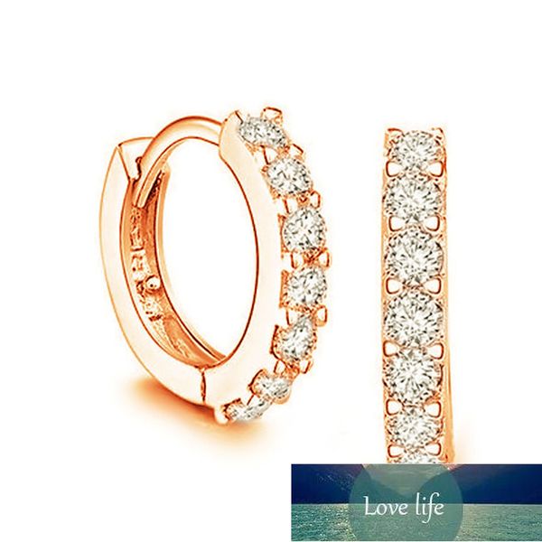 

1 pair/gold / rose gold color rhinestone smalle small earring snug piercing cartilage earring daith conch rook snug ear piercing factory pri, Golden;silver