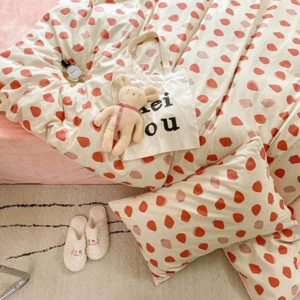 

bedding sets michiko pure cotton plush crystal velvet four piece set