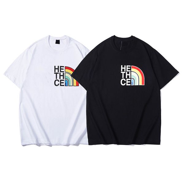 

2021 fashion mens t shirt summer short sleeve european american 3d printing t-shirt men women couples casual clothes large size s-xxl3#54, White;black