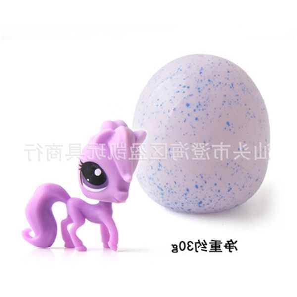 

1215mini hatching magic egg doll animal model toy dinosaur q pet girl
