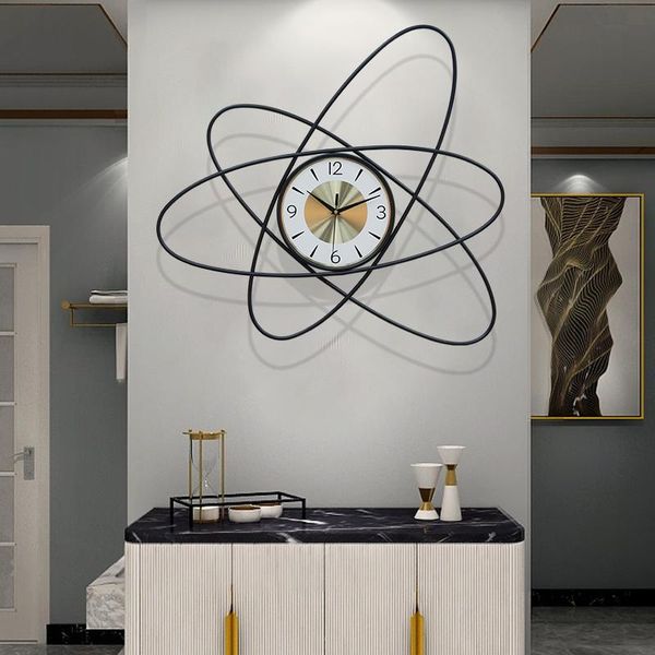 

black digital wall clock elegant classic gold creative silent simple clocks living room zegar scienny home watch ea60wc