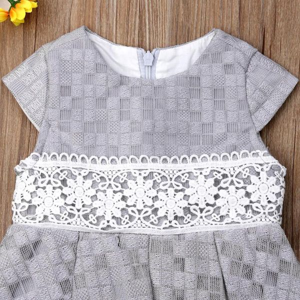 

girl's dresses 2021 baby girl summer clothing princess kids dress lace flower party gown formal tulle tutu for born infant clothes chil, Red;yellow
