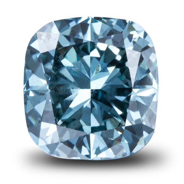 

other cvd blue lab grown diamond cushion cut 1.1ct 2ct