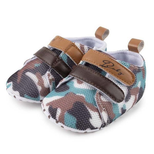 

first walkers baby boy girl casual sneakers camouflage mesh breathable non-slip toddler shoes infant soft sole