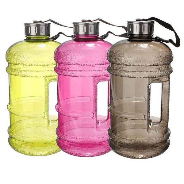 

water bottle 2.2l large capacity drink shaker gym fitness outdoor leakproof picnic bicycle climbing big cup jug bottles