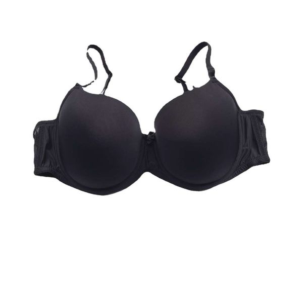 

dd.e.f.g cup women's underwear one piece smooth simple thin large bra, Red;black