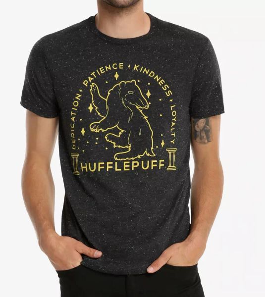 

harry potter hufflepuff sketch t-shirt new licensed & official, White;black