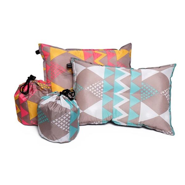 

outdoor ethnic wind automatic inflatable pillow leisure tent camping equipment nap car travel