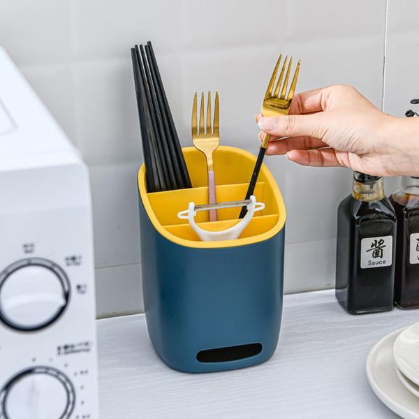 

kitchen cutlery storage holder multifunctional drawer organizers drying rack basket for living room qp2 bottles & jars