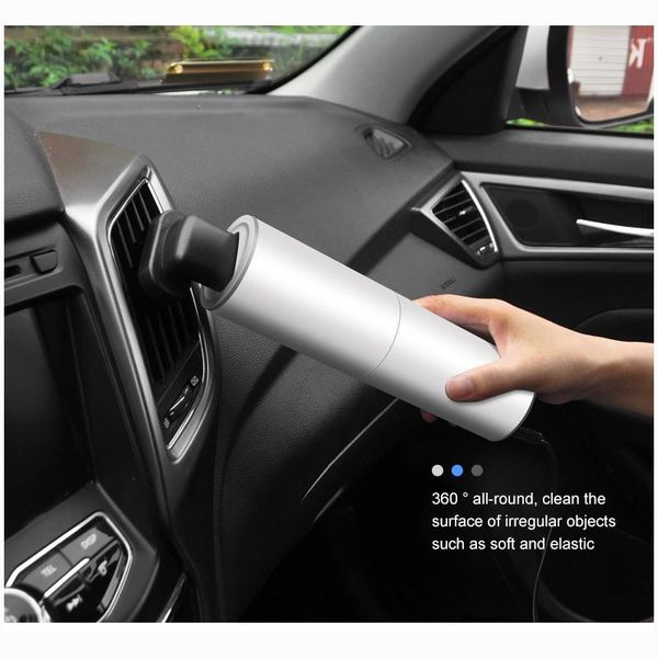 

car washer vacuum cleaner sucker rechargeable auto handheld cordless pet hair dust cleaning device 120w high power dry wet portable