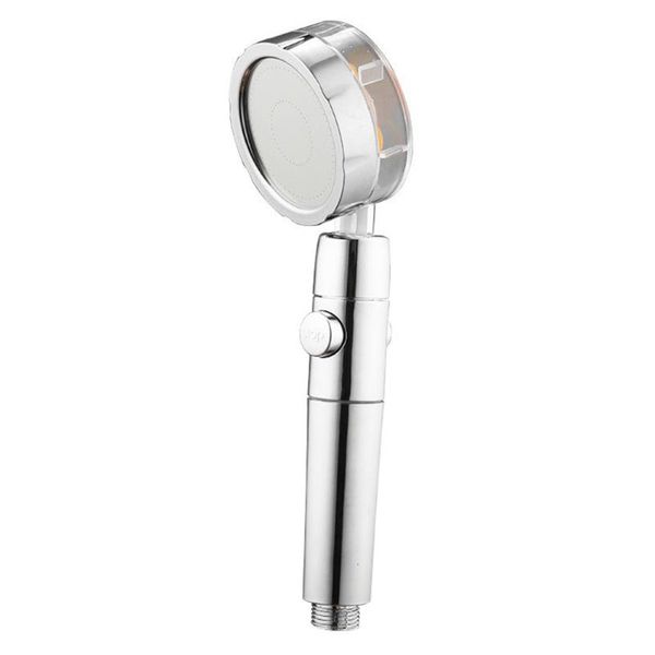 

bathroom shower sets 1pc nozzle pressurized sprinkler household (silver)