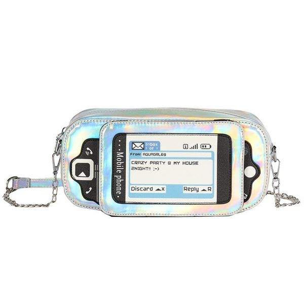 

evening bags 2021 fashion creative crossbody bag for women fun full keyboard phone hand pu shoulder