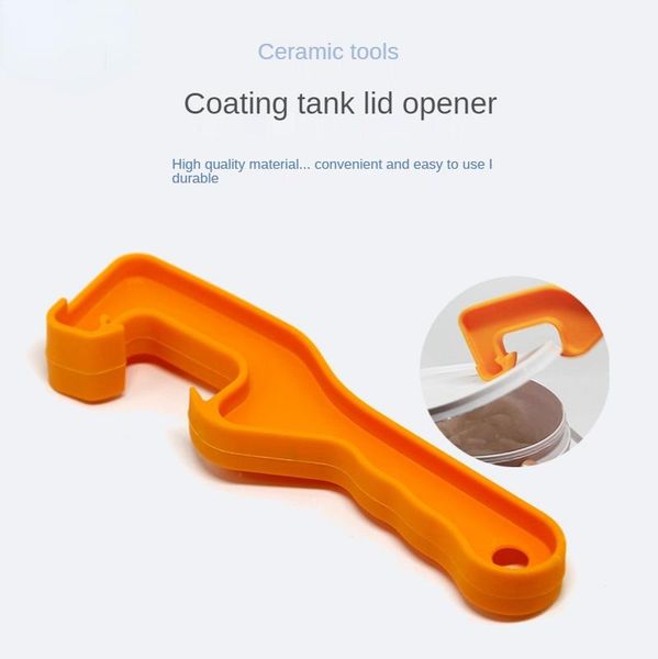 

craft tools plastic barrel opener tool wrench open paint waterproof lid glaze