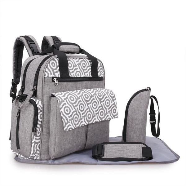 

backpack shoulder straddle portable mommy bag multifunctional large capacity travel mother and baby