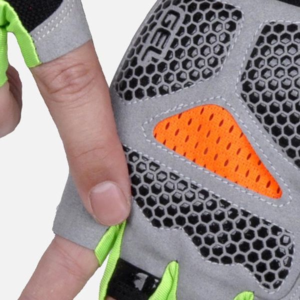 

cycling gloves mtb road riding anti-slip camping hiking, Black