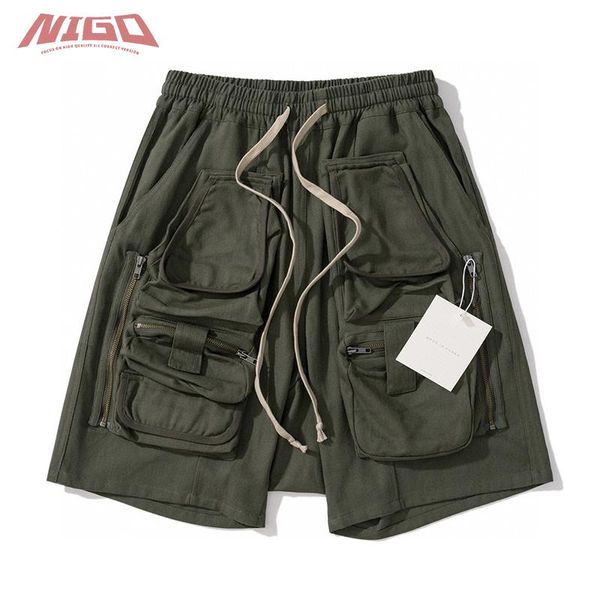 

men's shorts nigo gz 21ss tactical multi-pocket pants #nigo616, White;black