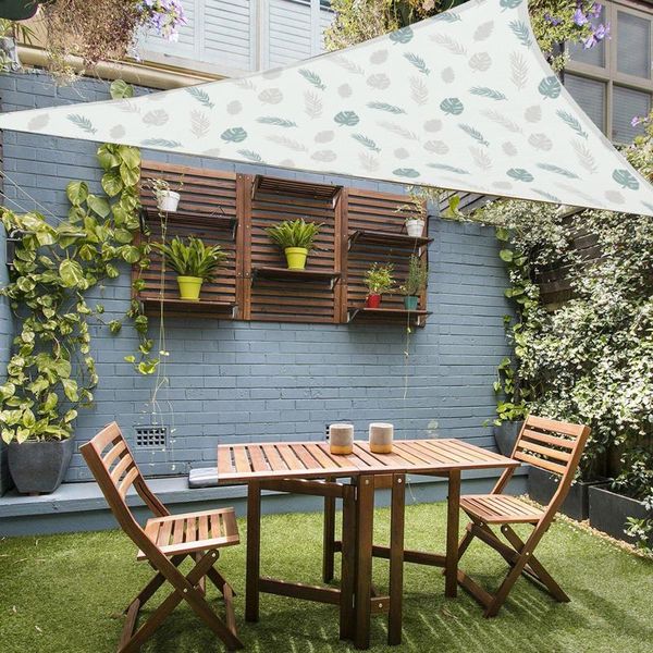 

shade triangle waterproof sail anti-uv sunshade net outdoor garden sunscreen plant sunblock cloth patio pool cover camping