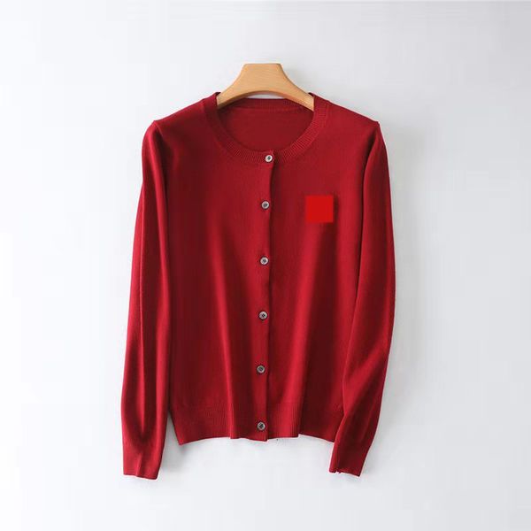 

2021 style regular designer sweater long sleeve fashion solid color crew neck kint sweaters women clothes, White;black