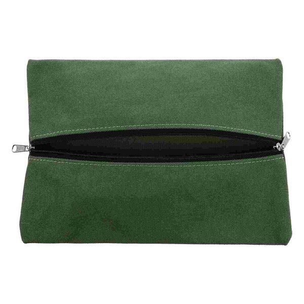 

tissue boxes & napkins 1pc canvas zipper paper extraction box home decorative indoor