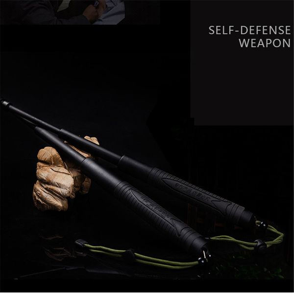

multitool survival gear emergency stick three extendable crowbar rejection handheld telescopic flag pole