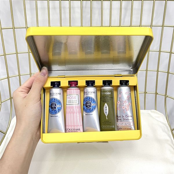 

christmas gift designer hand cream collection en provence lovely box gifts set assembly bag spring earth hands beauty 4pcs or 5pcs moisturiz