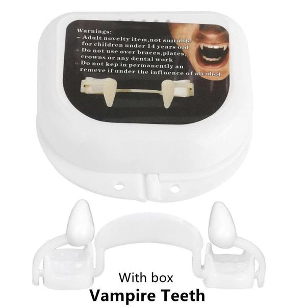 

party favor halloween decoration vampire teeth retractable zombie safety soft silicone fangs horror bloody decor