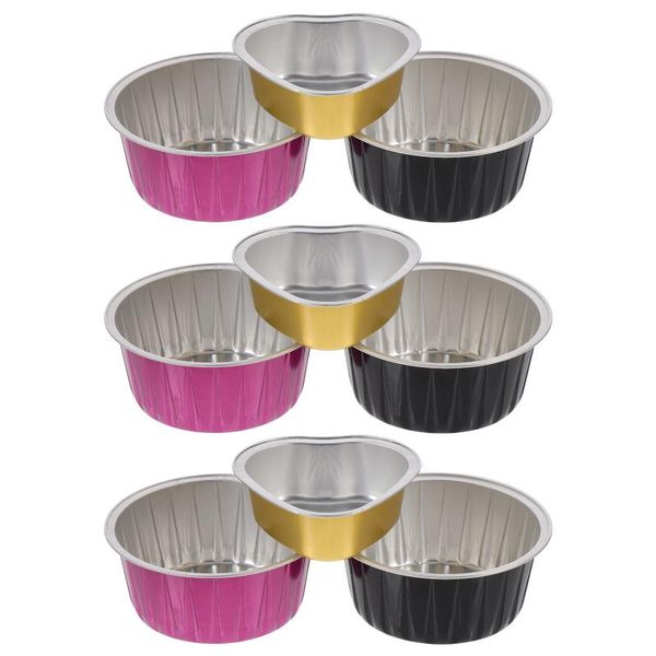 

bowls 9pcs wax melting auxiliary foil creative heater accessory