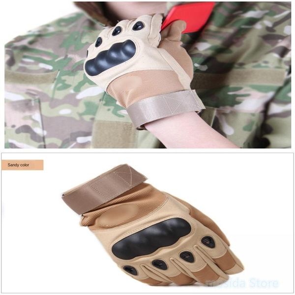 

10pair tactical gloves full finger fitness military fans outdoor riding sports non-slip cycling, Black