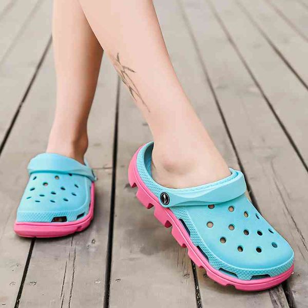 Slippers Slippers Ademende schoenen Sportsandalen Dames Platform Sandy Bule Beach Foam Outdoor Indoor Lichtgewicht Skateboard Lente en Zomer Nieuwste maat 36-44