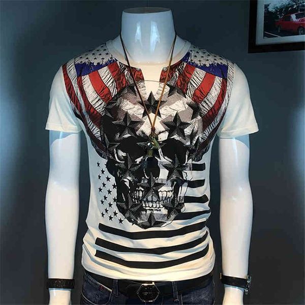 

t shirts fashion men round neck short sleeve t-shirt man summer tees, White;black