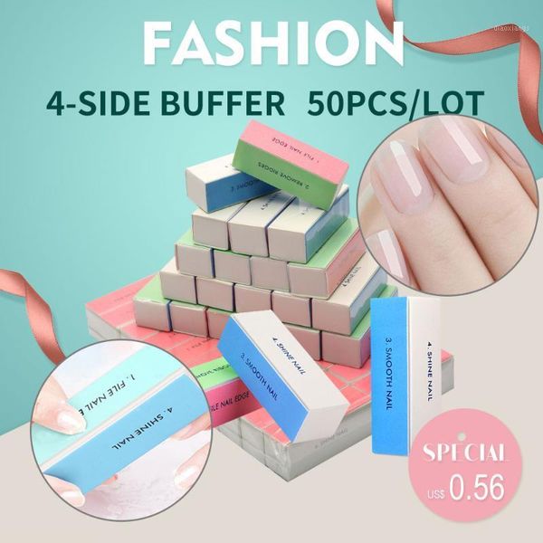 

blinkingel 4-side sponge buffer nail files 50pcs block file buffers1