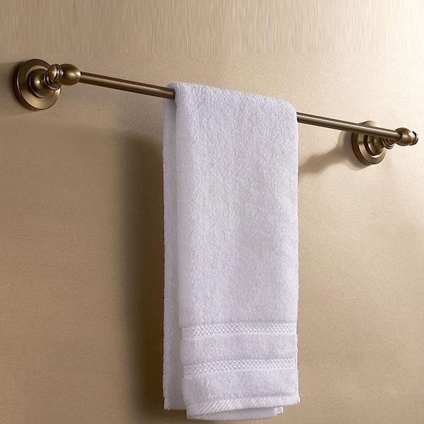

towel racks bathroom accessories space aluminum brushed single bar hanging rack