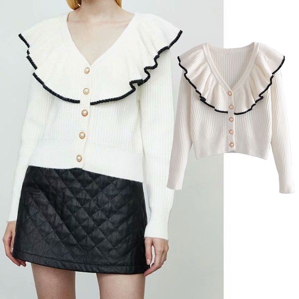

jacket women's fashions female fall white knitted girl's single sweater breasted neck loose mesh long cardigans, Black;brown