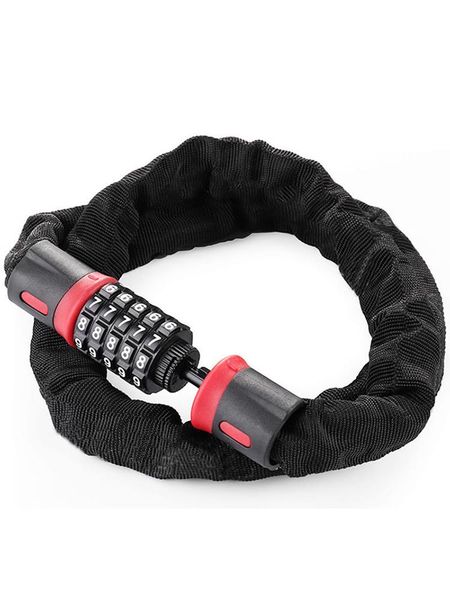 

bike locks universal bicycle lock mtb road safety anti-theft chain with code keyless outdoor cycling accessories