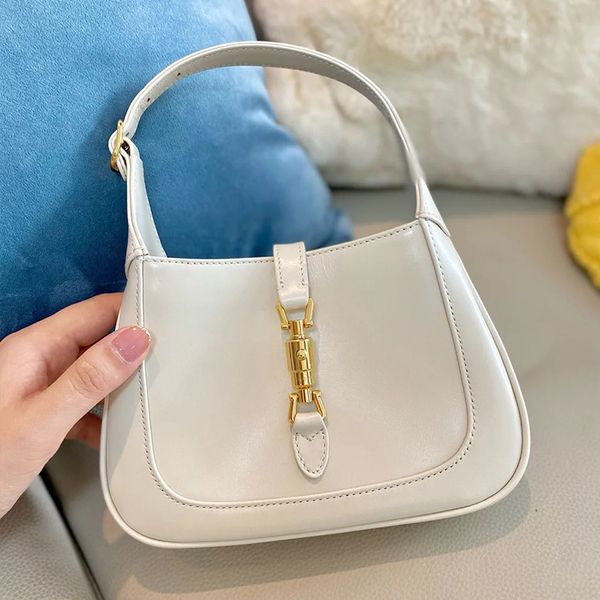 

2021 new hobo french underarm advanced single shoulder hand-held leather saddle women's bag
