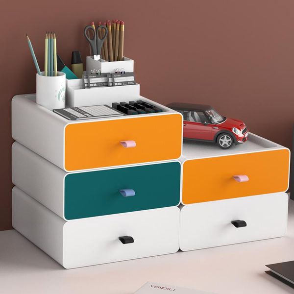 

large capacity makeup drawer organizer holder cosmetic storage box desksundries for brush boxes & bins