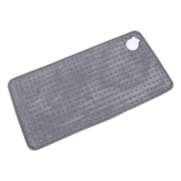 

1pc electric seat pad blanket heated household plug (grey) carpets