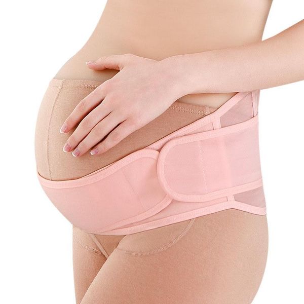 

maternity intimates belly women pregnant belt pregnancy support-waist band postpartum abdomen support corset care girdle, White