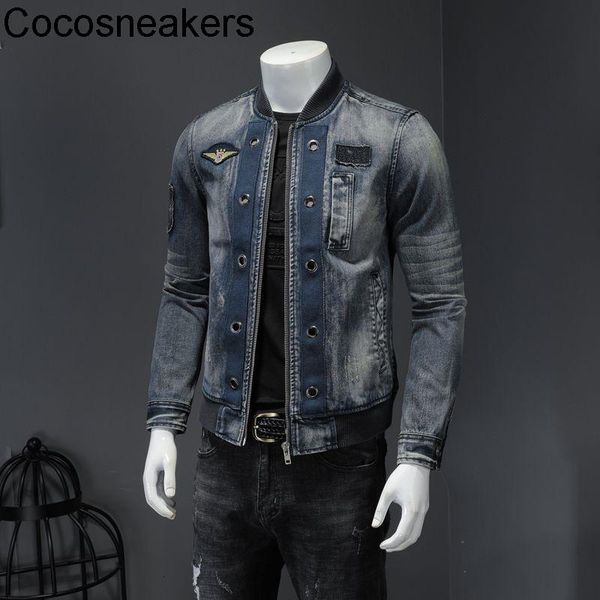 

men's jackets spring denim jacket long term, Black;brown