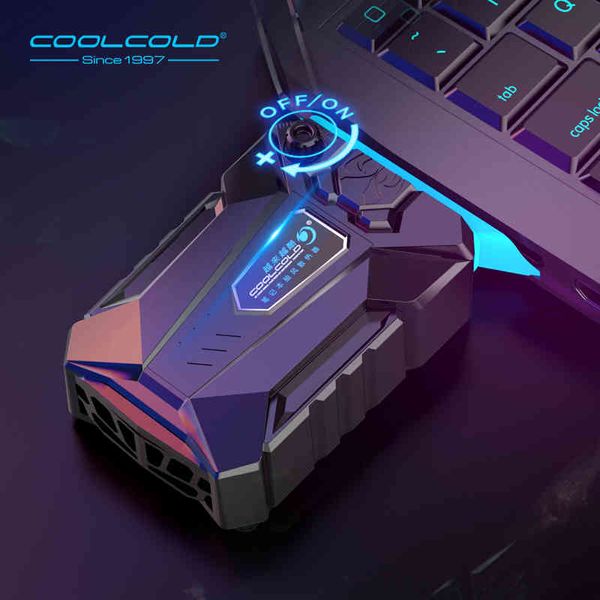 COOLCOLD Vacuum Portable USB Air Cooler Ventola di raffreddamento per estrazione esterna Notebook 15 15.6 Laptop da 17 pollici
