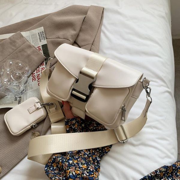 

shoulder bags casual women bag pu leather luxury designer crossbody small purse tote solid color fashion messenger hand